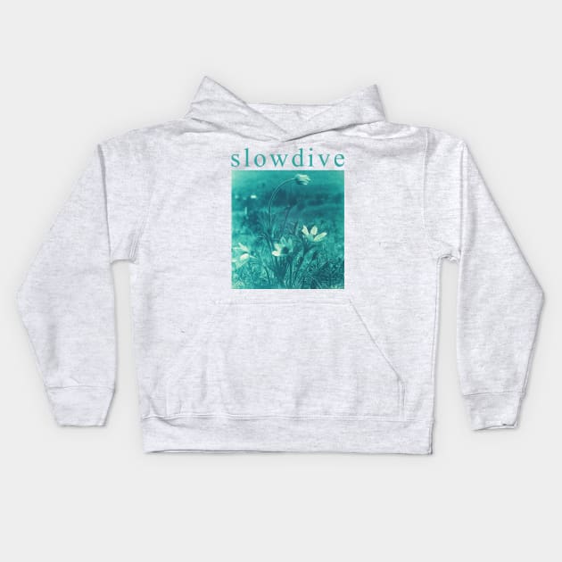 Slowdive - Fanmade Kids Hoodie by fuzzdevil